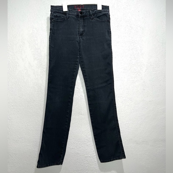 Elle Black Straight Skinny Jeans - Picture 1 of 6